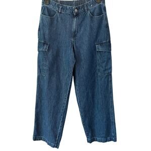UNIQLO WIde Leg Cargo Pants size Medium